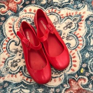 Mini Melissa Kids Red Shoes